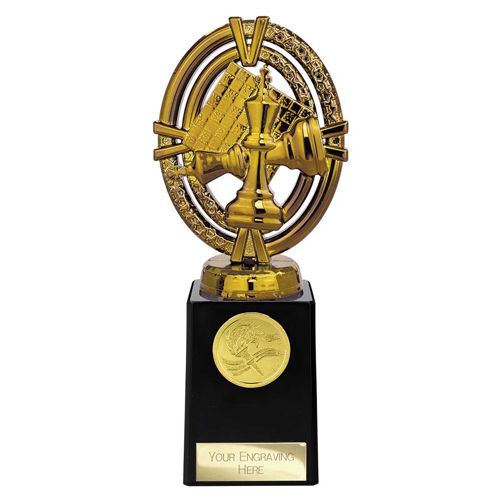 Maverick Legend Chess Award Fusion Gold 175mm