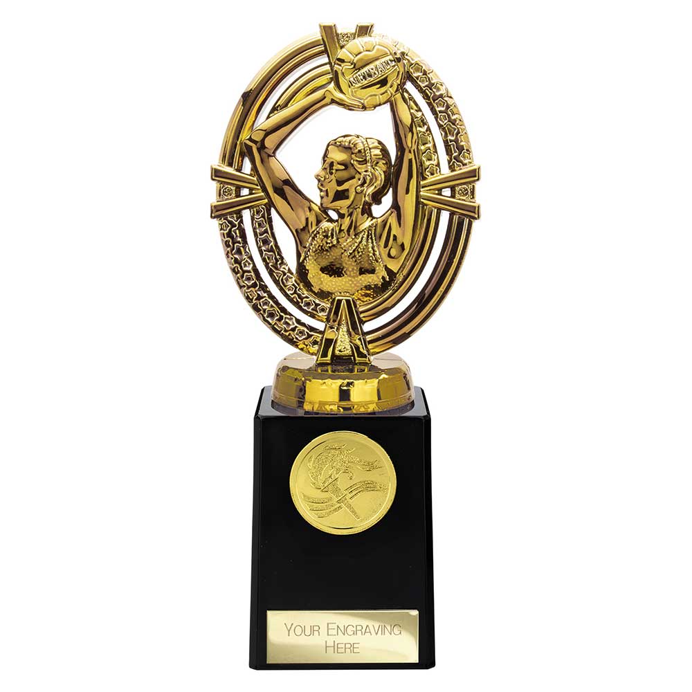 Maverick Legend Netball Award Fusion Gold 175mm