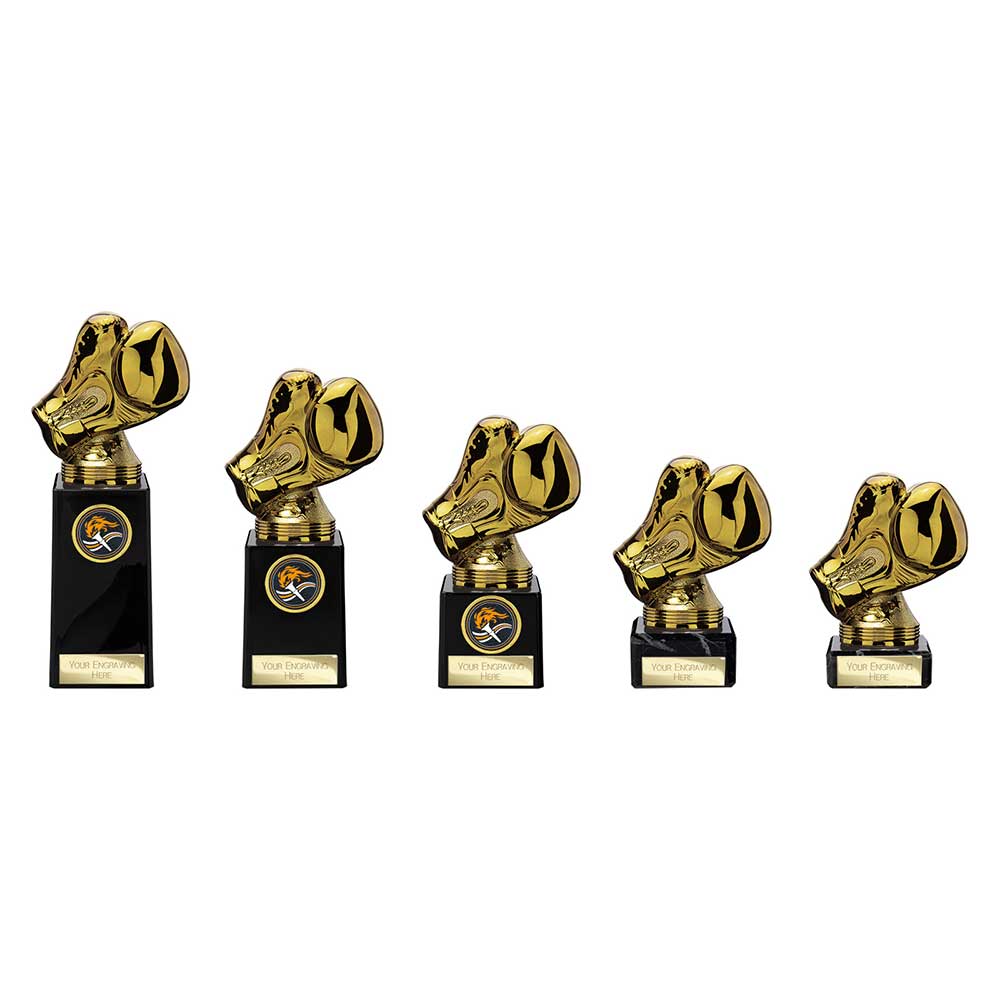 Fusion Viper Legend Boxing Glove Gold 155mm