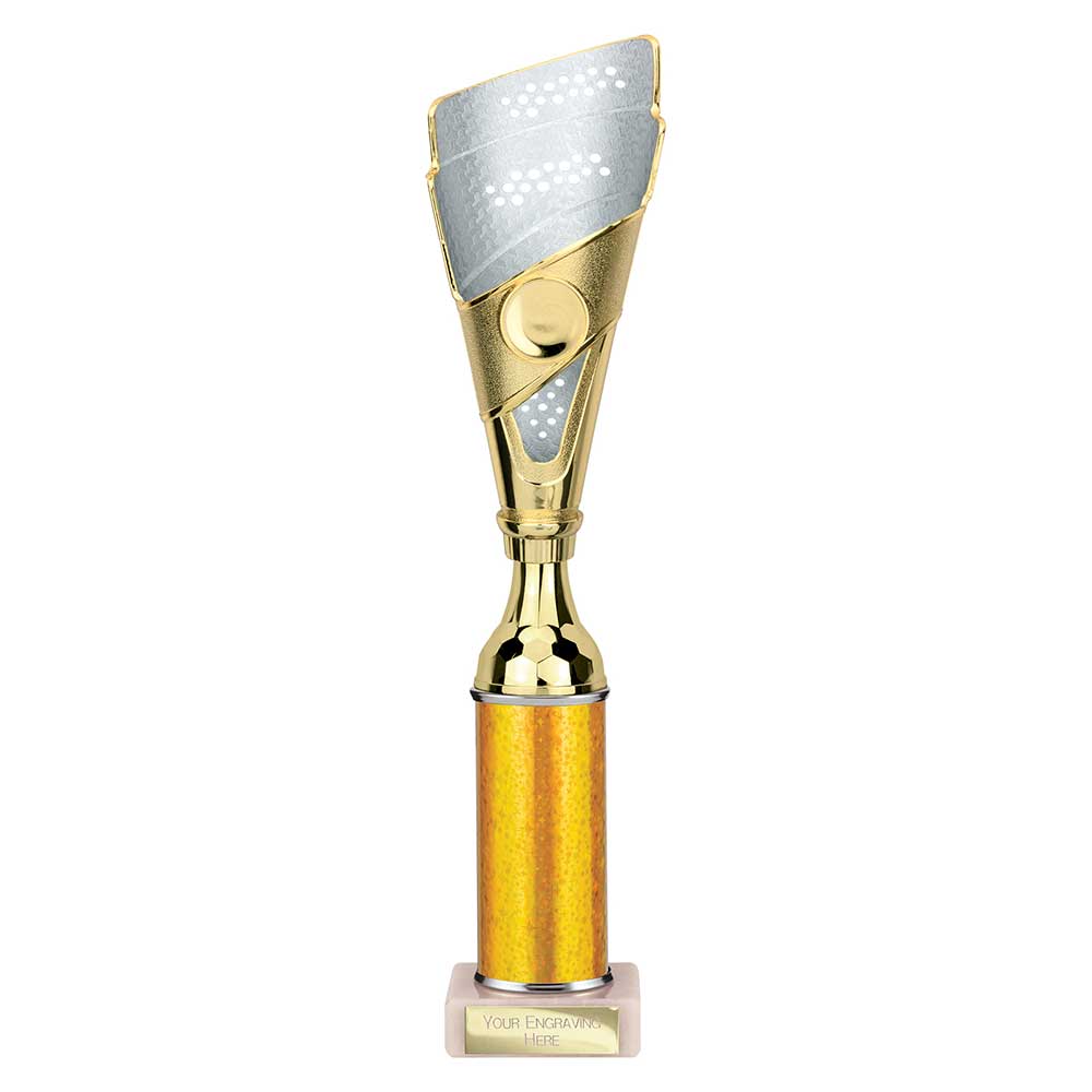 Predator Multisport Tube Trophy Gold & Silver 335mm