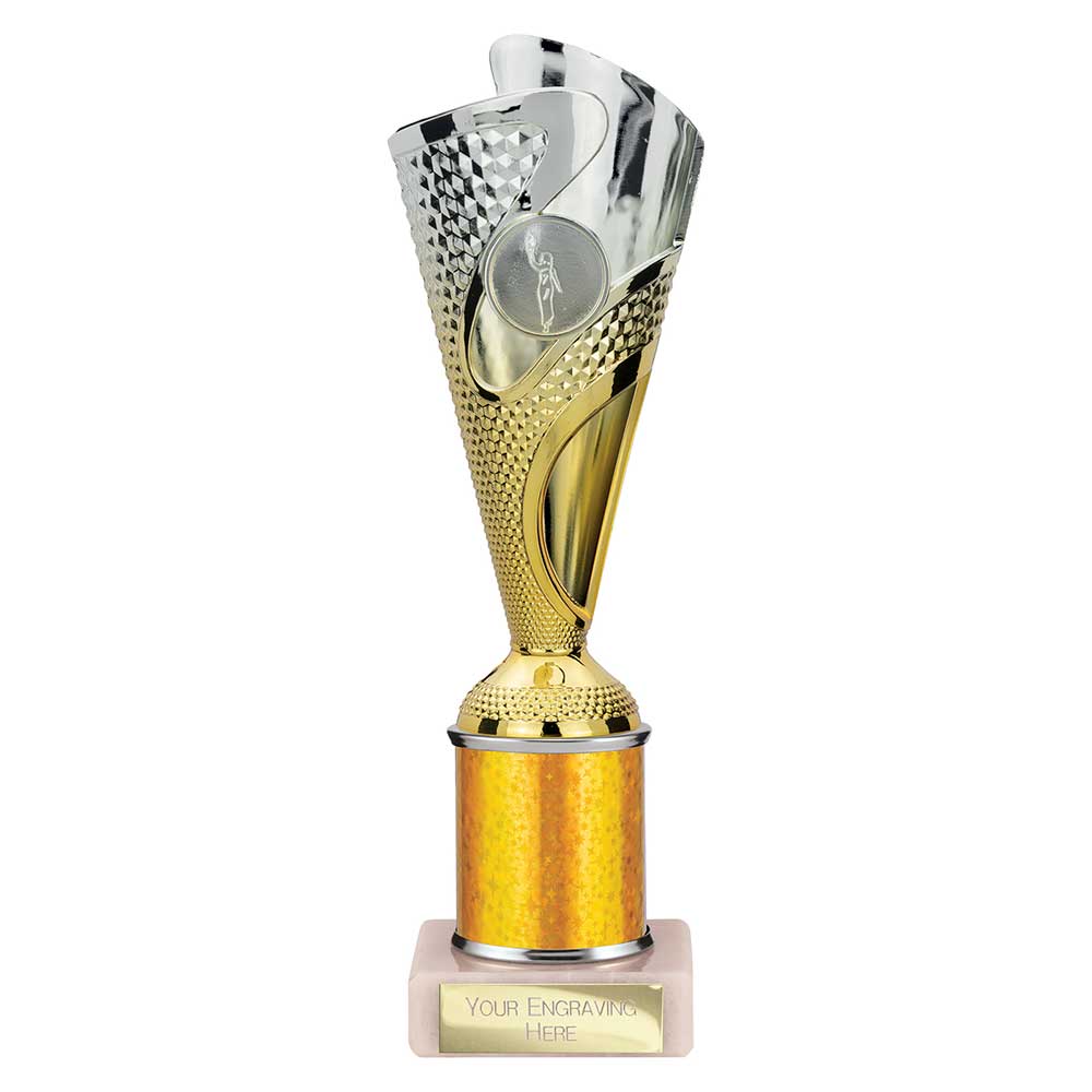 Rodeo Multisport Tube Trophy Silver & Gold 240mm