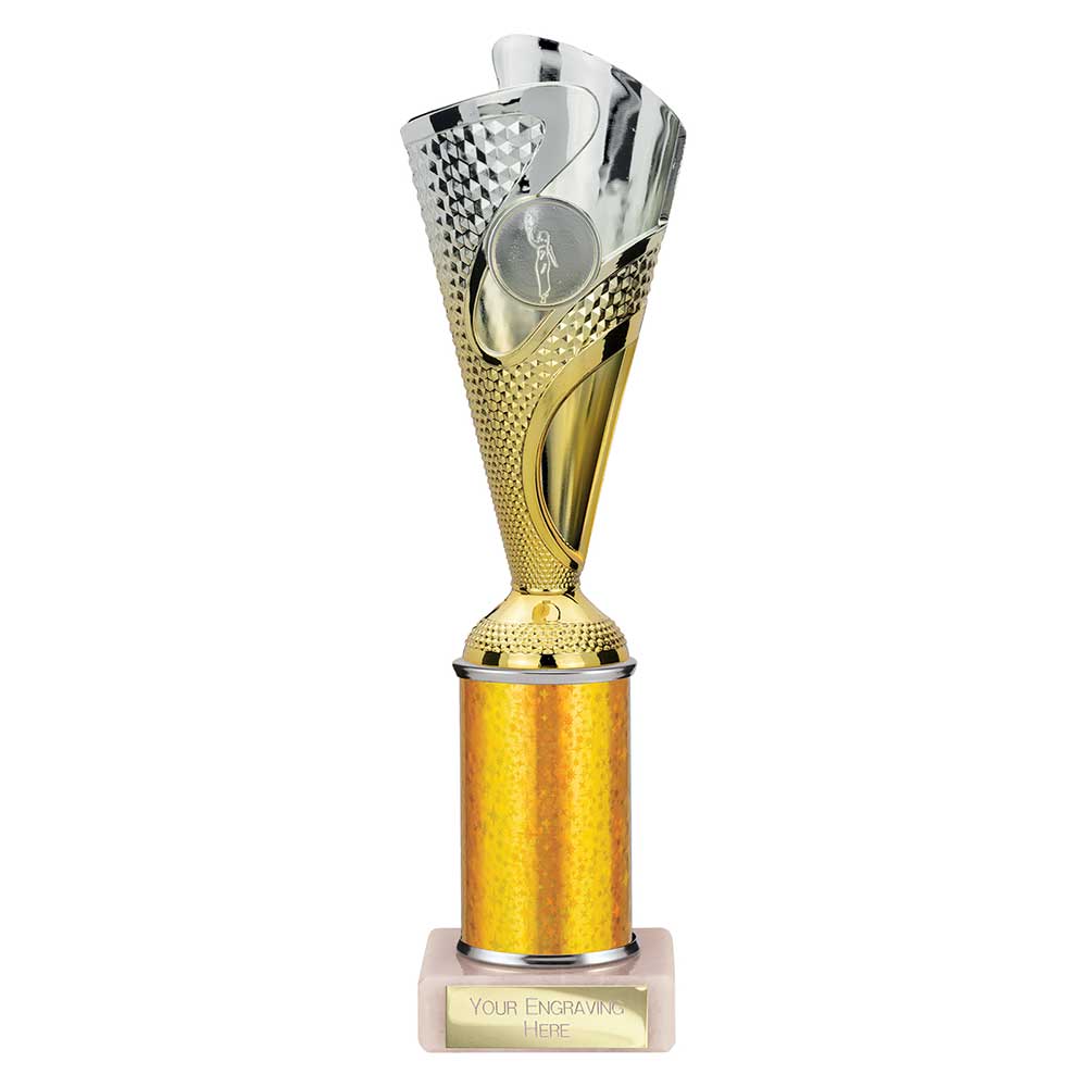 Rodeo Multisport Tube Trophy Silver & Gold 265mm