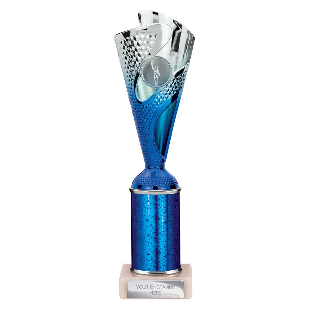 Rodeo Multisport Tube Trophy Silver & Blue 265mm