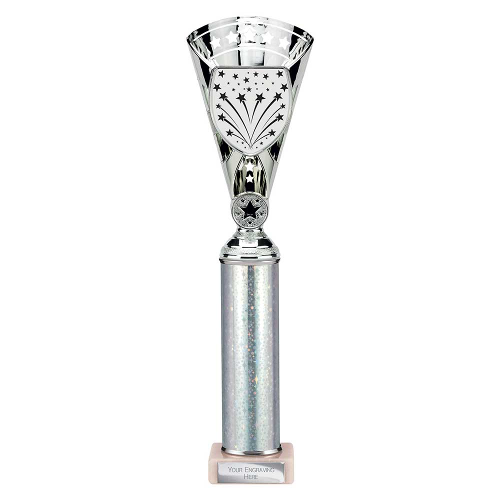 Cobra Star Multisport Tube Trophy Silver 355mm