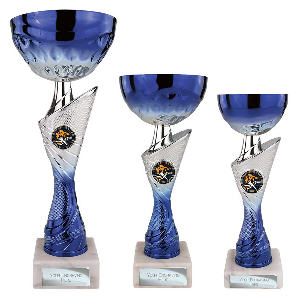 Sprite Trophy Blue & Silver 215mm
