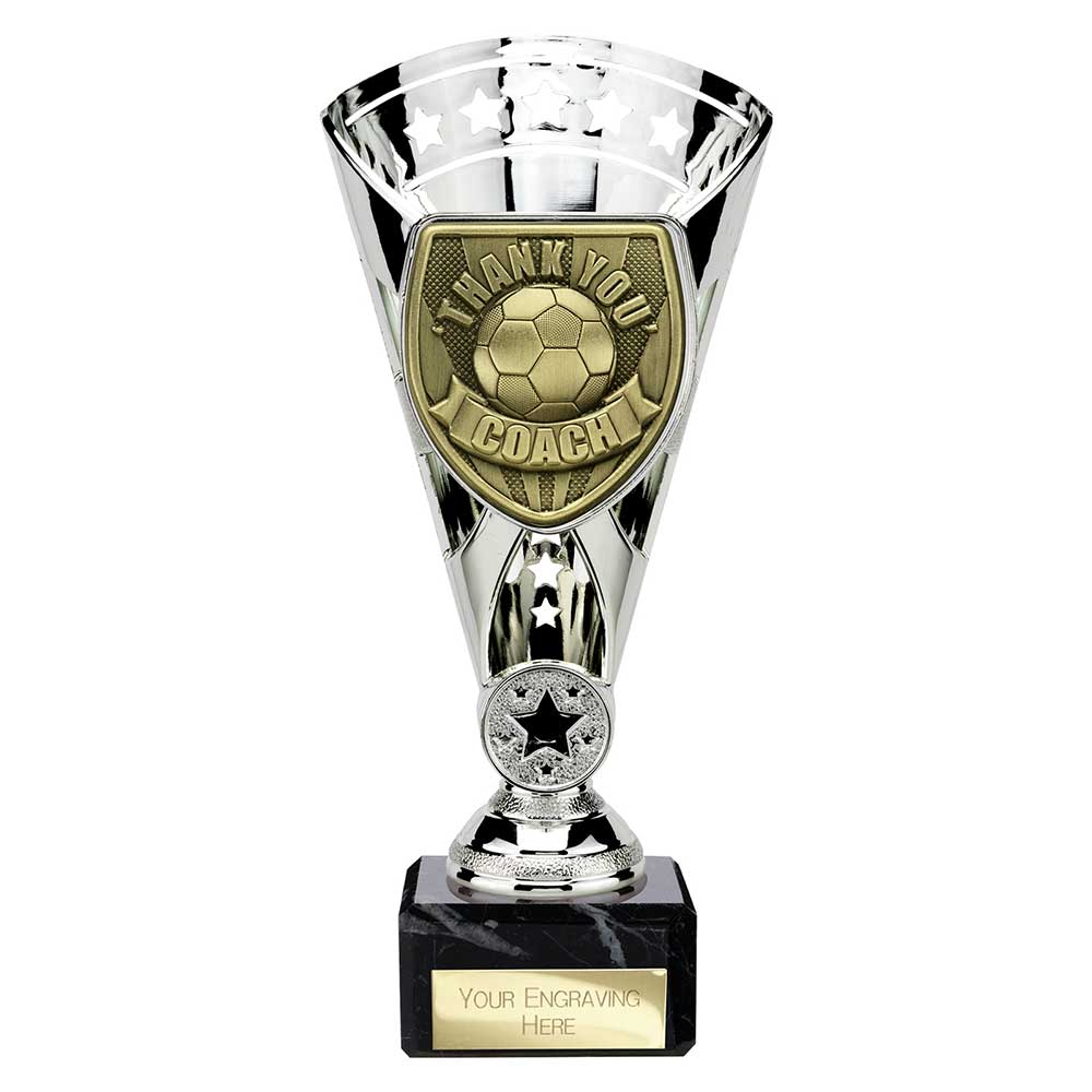 Cobra Star Cup Thank you Coach Silver 210mm