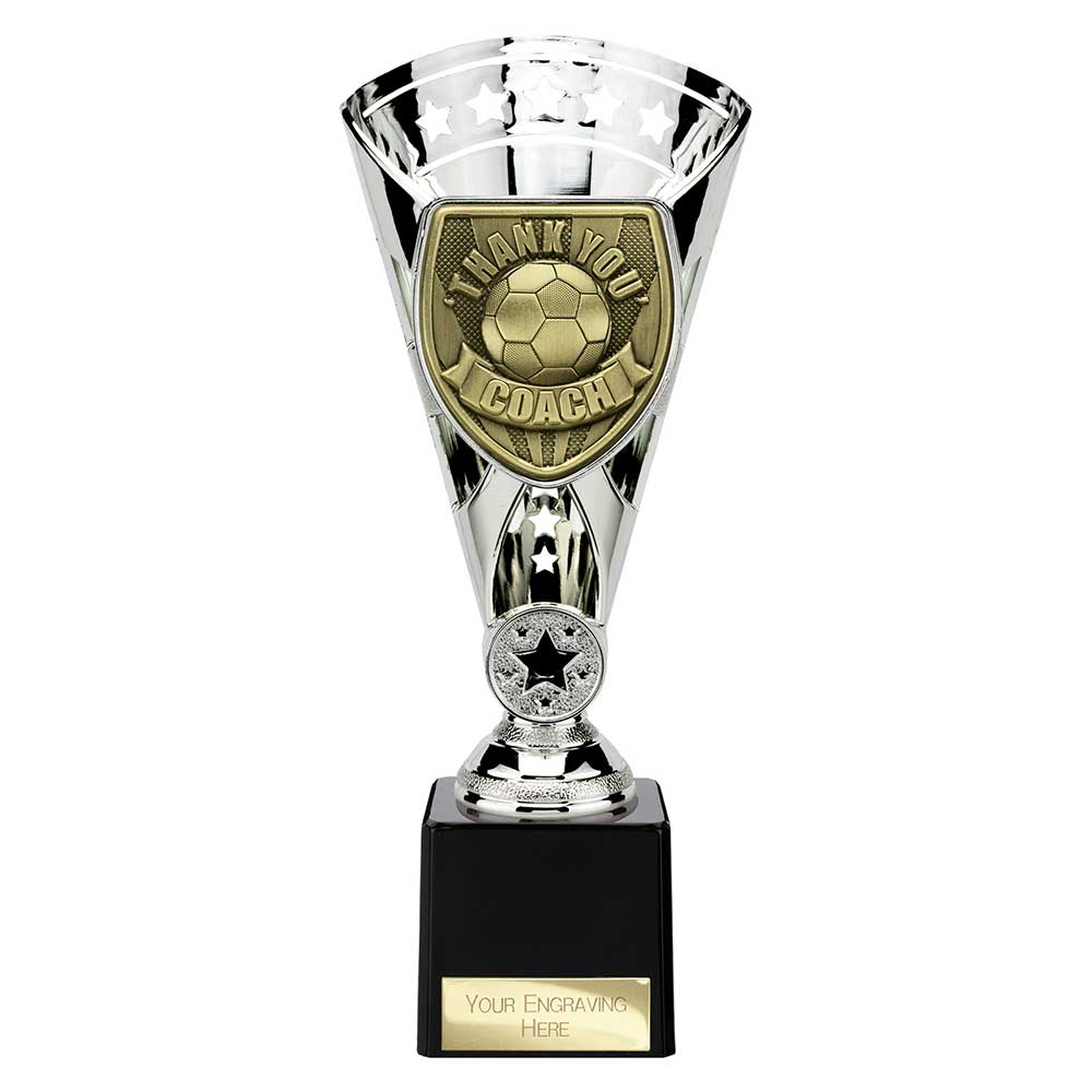 Cobra Star Cup Thank you Coach Silver 230mm