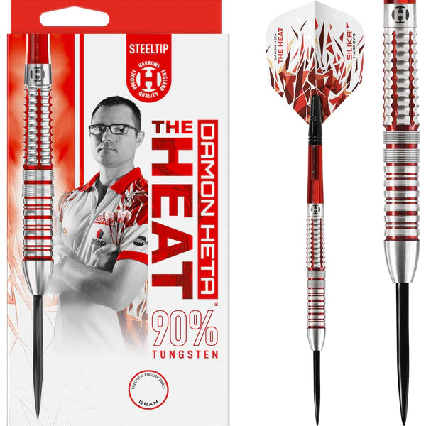 Harrows - Harrows Damon Heta v2 Darts - Steel Tip - 90% - The Heat
