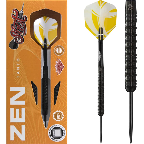 Shot - Shot Zen Series - Steel Tip Tungsten Darts - Tanto