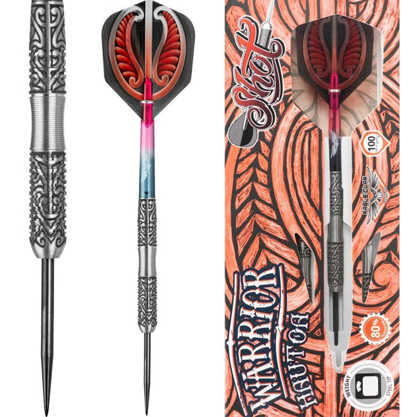Shot - Shot Warrior Darts - Steel Tip Tungsten - Micro - Hautoa