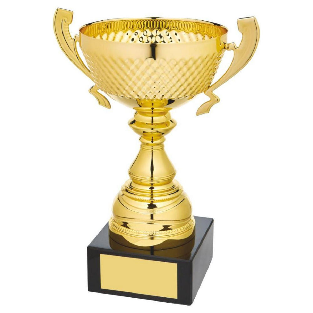 Gold Presentation Cup with Handles 235mm