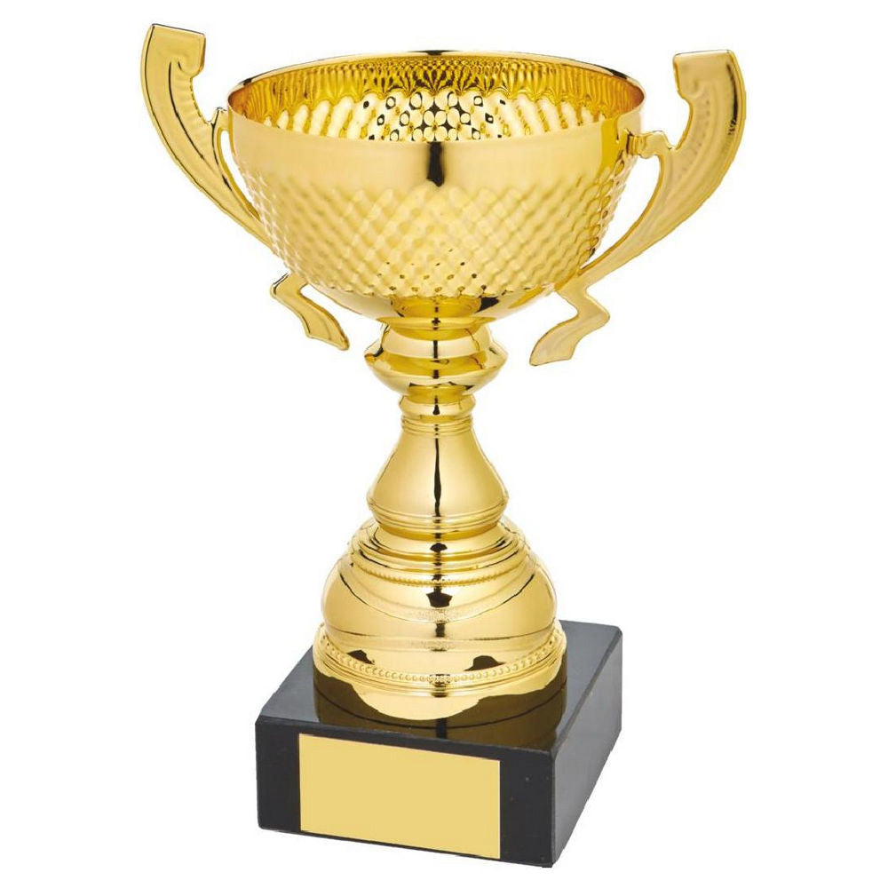 Gold Presentation Cup with Handles 200mm