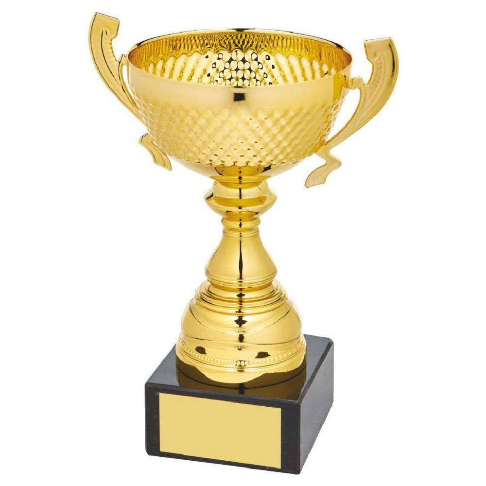 Gold Presentation Cup with Handles 175mm