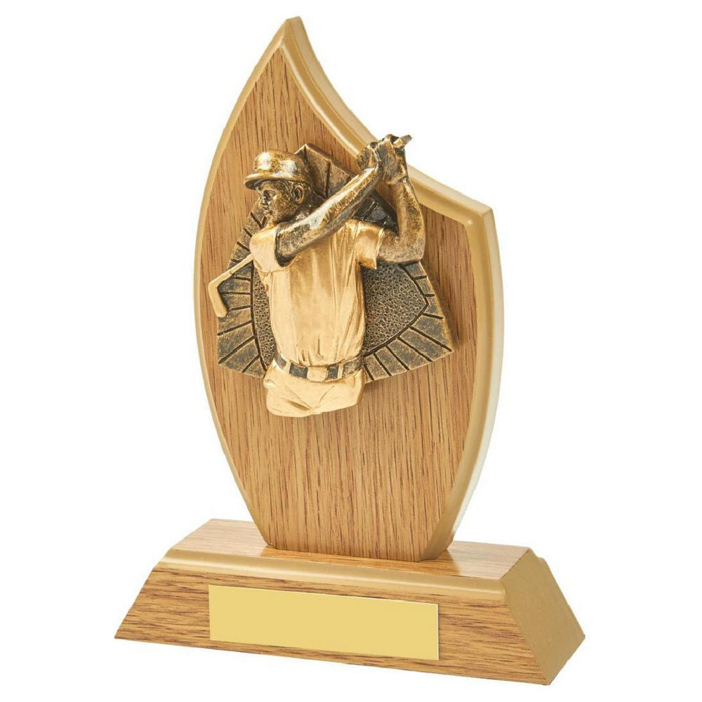 Wood Stand with Male Golf Resin Trim 165mm