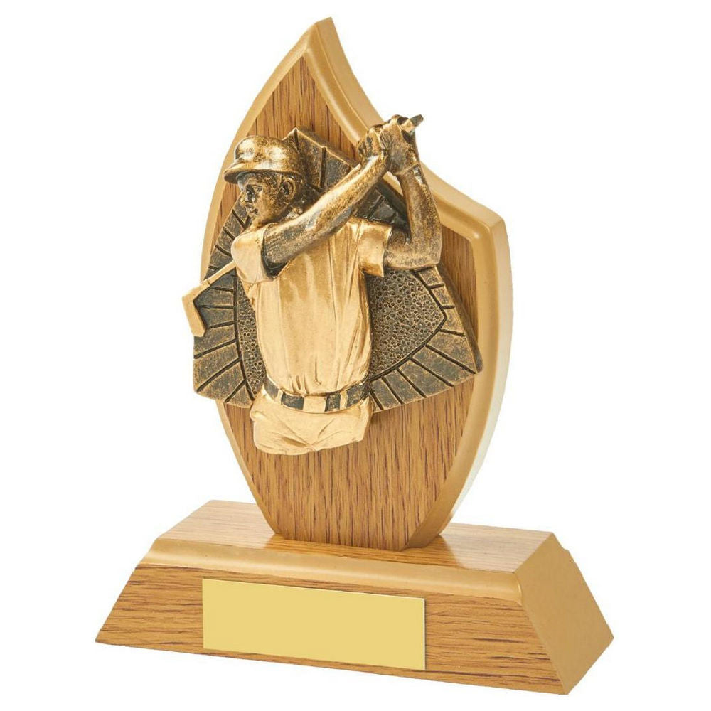 Wood Stand with Male Golf Resin Trim 140mm