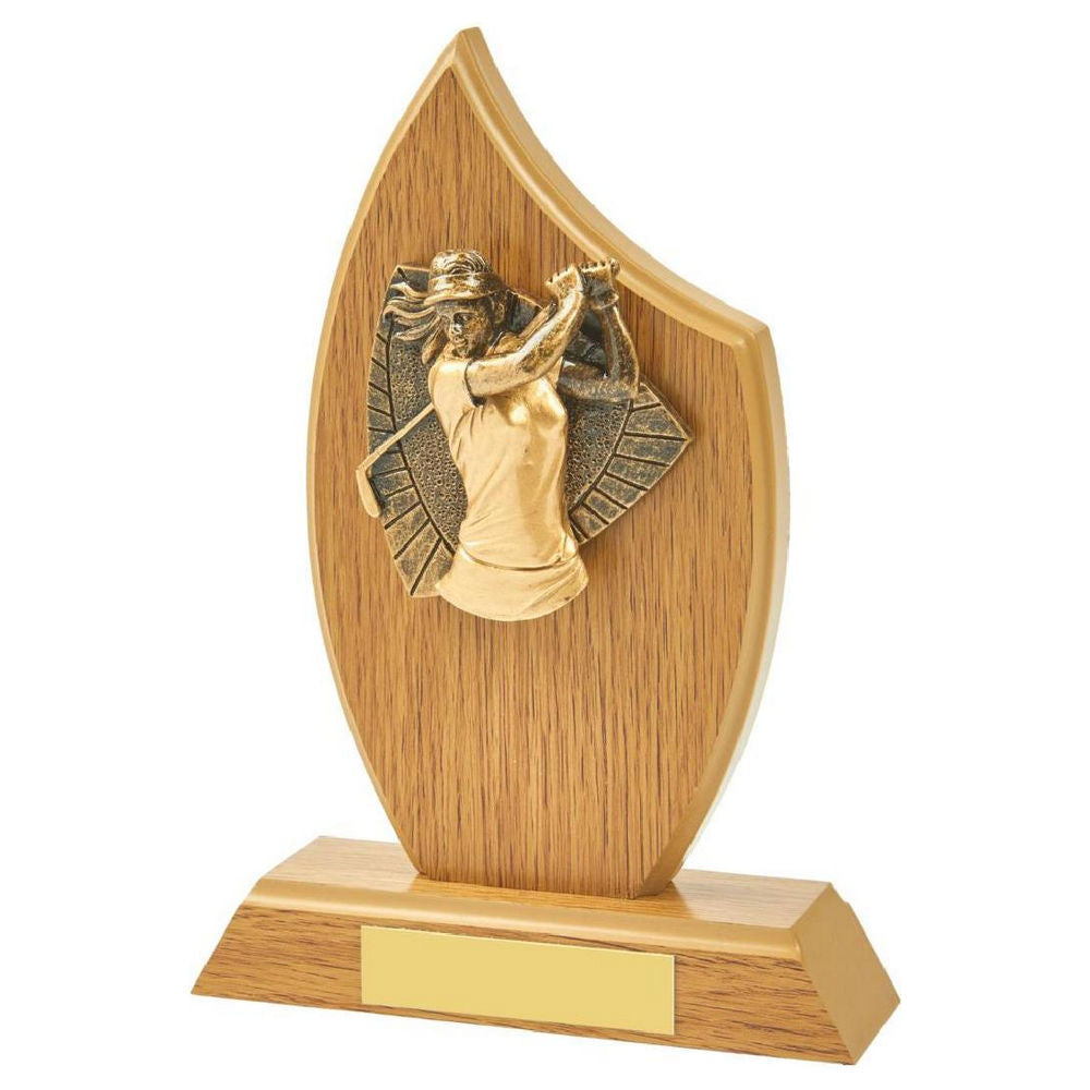Wood Stand with Female Golf Resin Trim 190mm