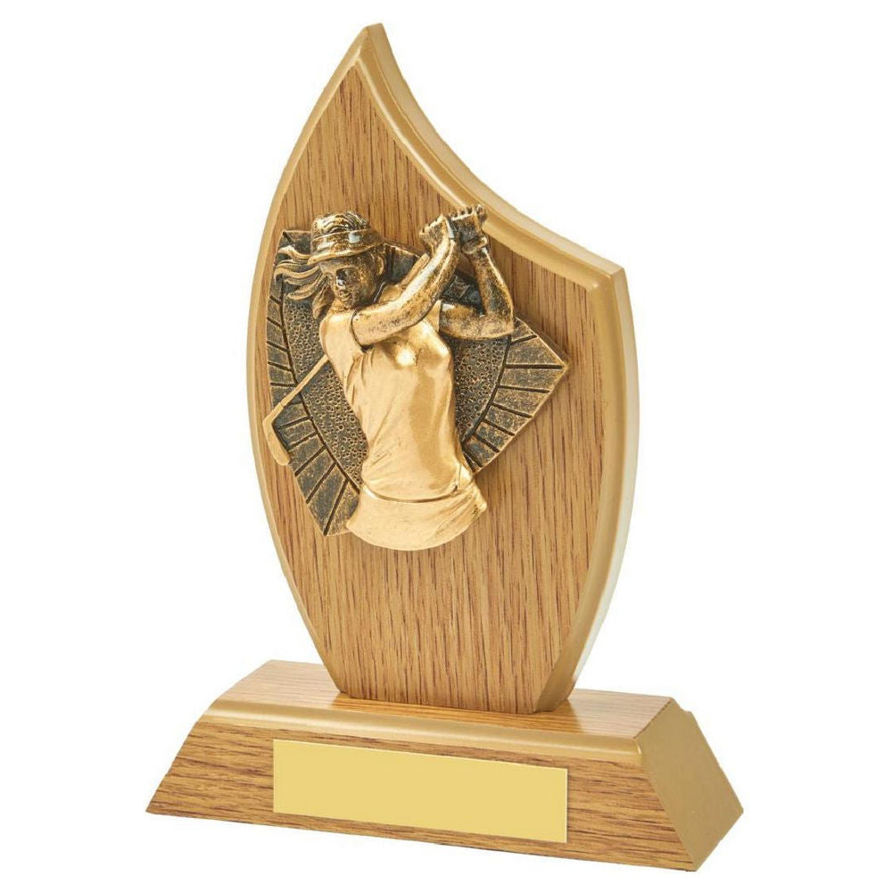 Wood Stand with Female Golf Resin Trim 165mm