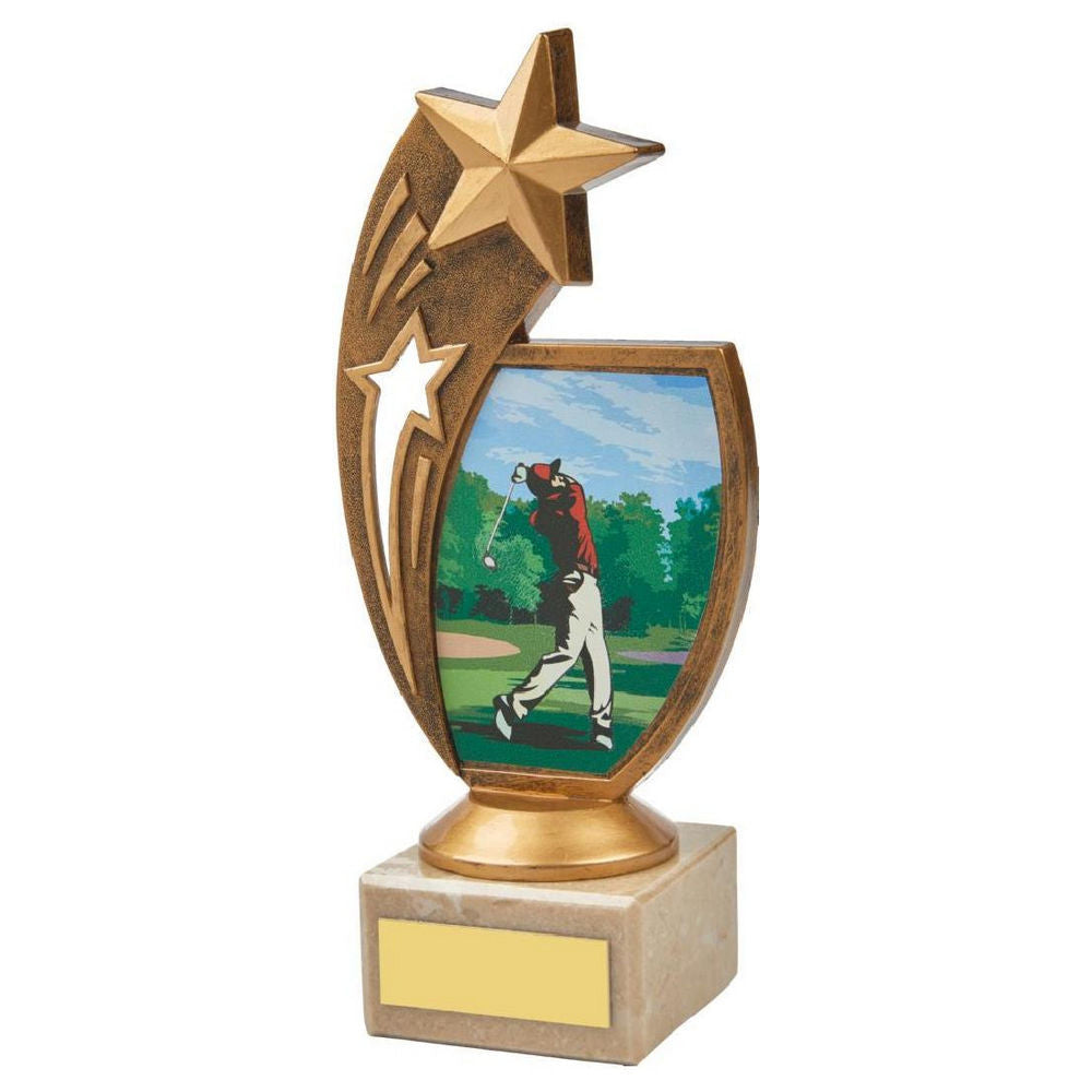 Male Golf Star Holder Award 185mm