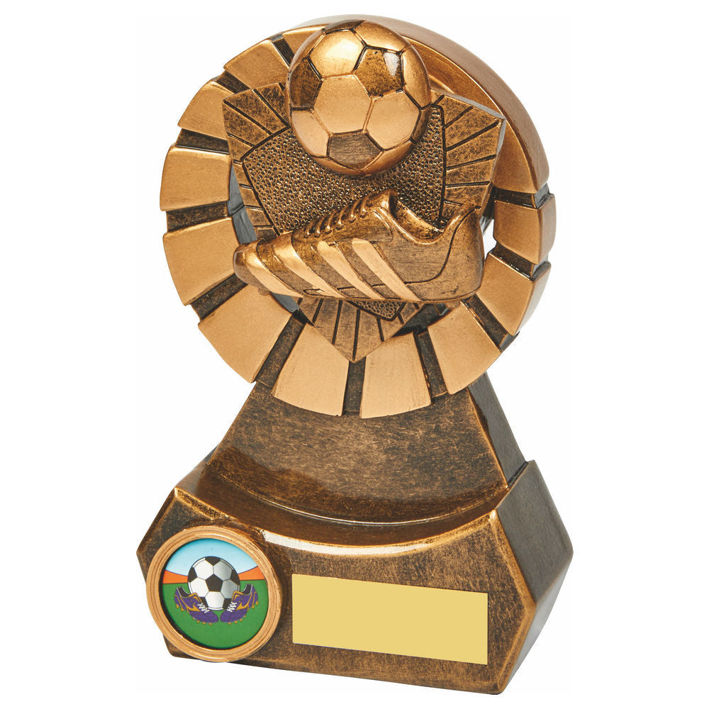 Football Boot and Ball Resin Award