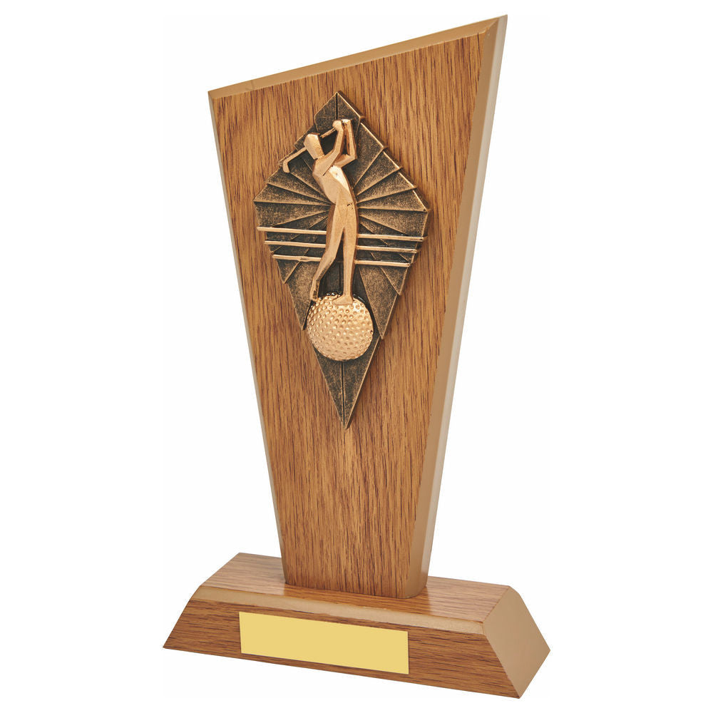 Wood Stand with Male Golf Drive Resin Trim 230mm