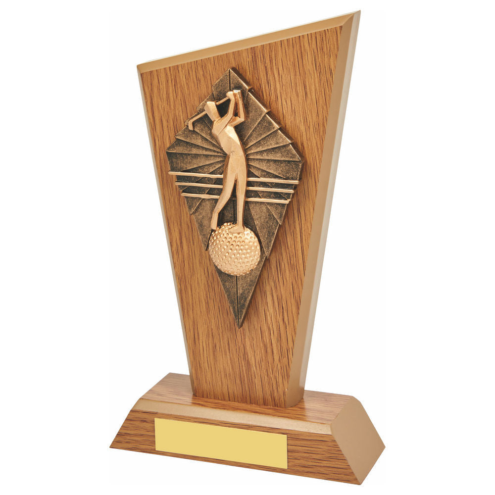 Wood Stand with Male Golf Drive Resin Trim 205mm