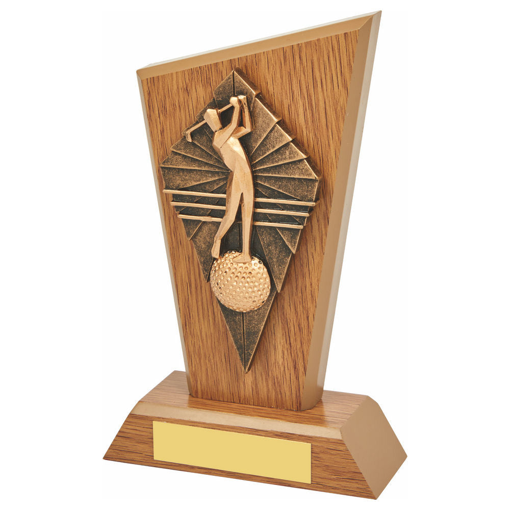 Wood Stand with Male Golf Drive Resin Trim 180mm