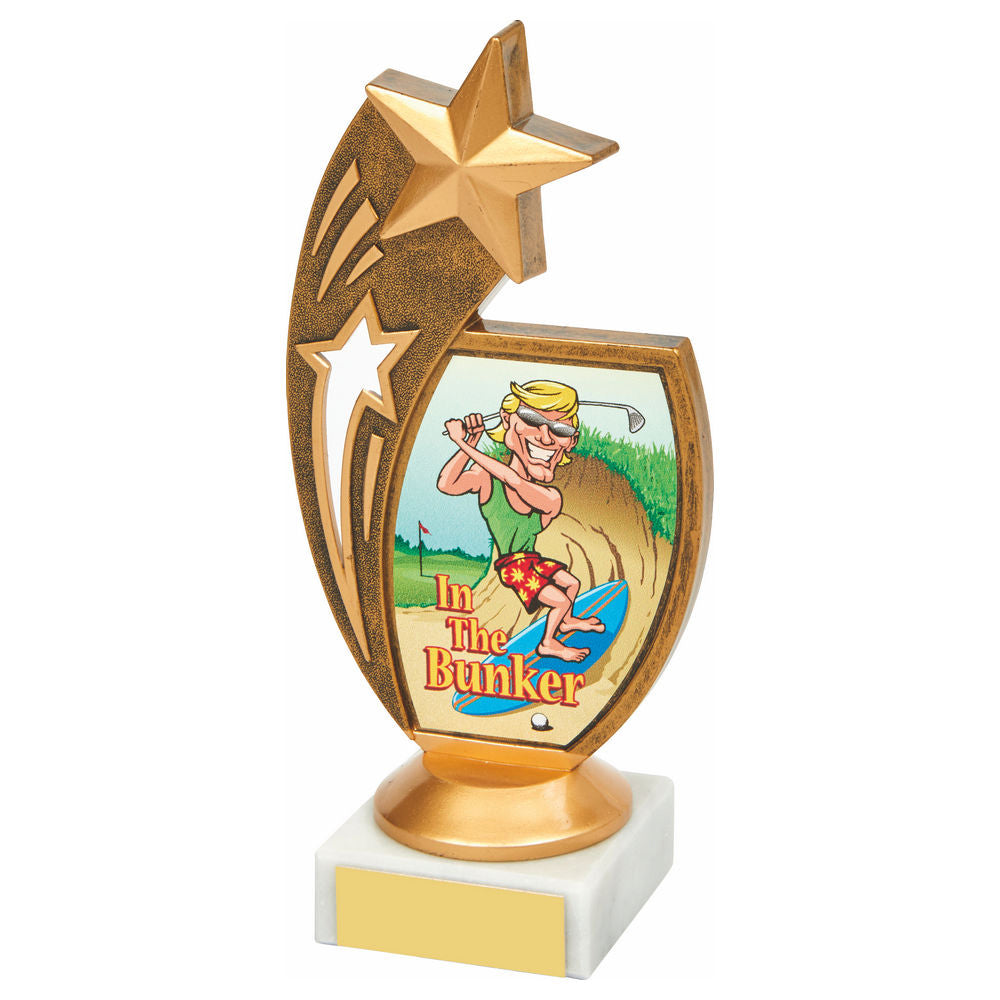 Antique Gold Star Awards - 'In the Bunker' 170mm