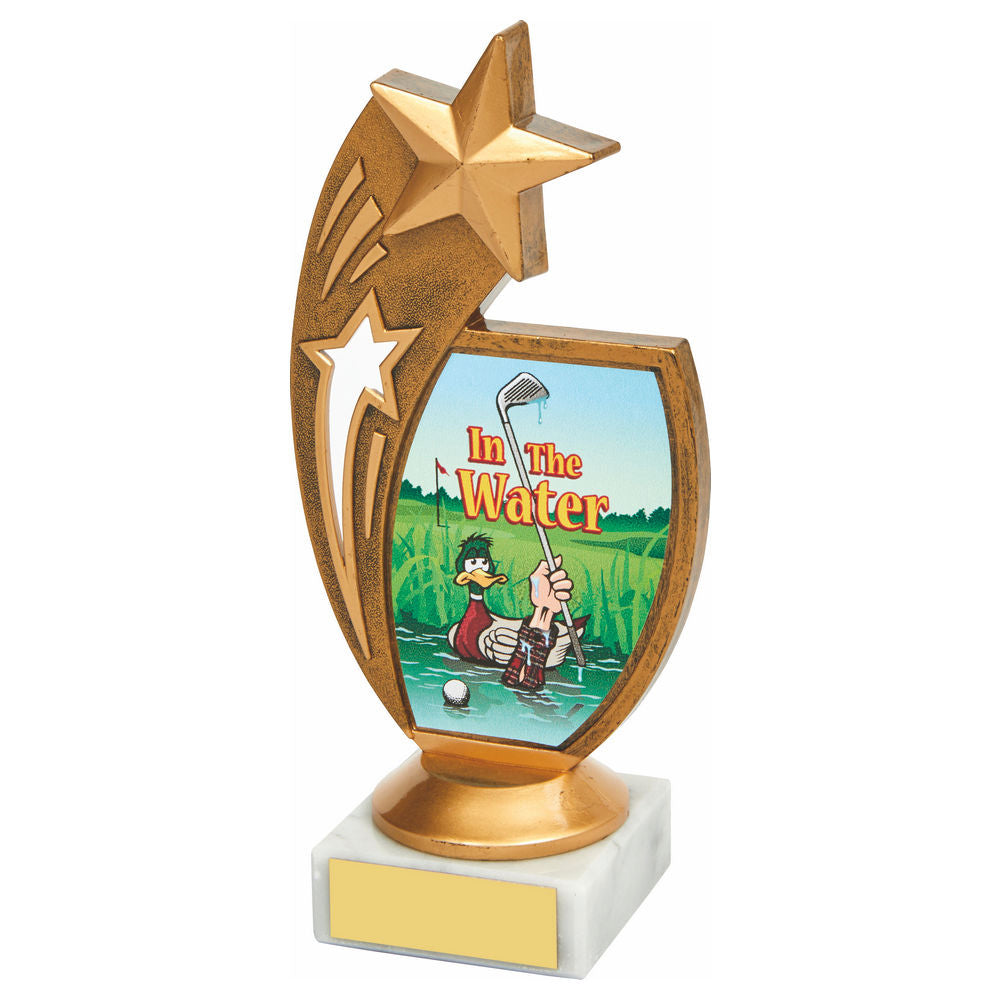 Antique Gold Star Awards - 'In the Water' 170mm