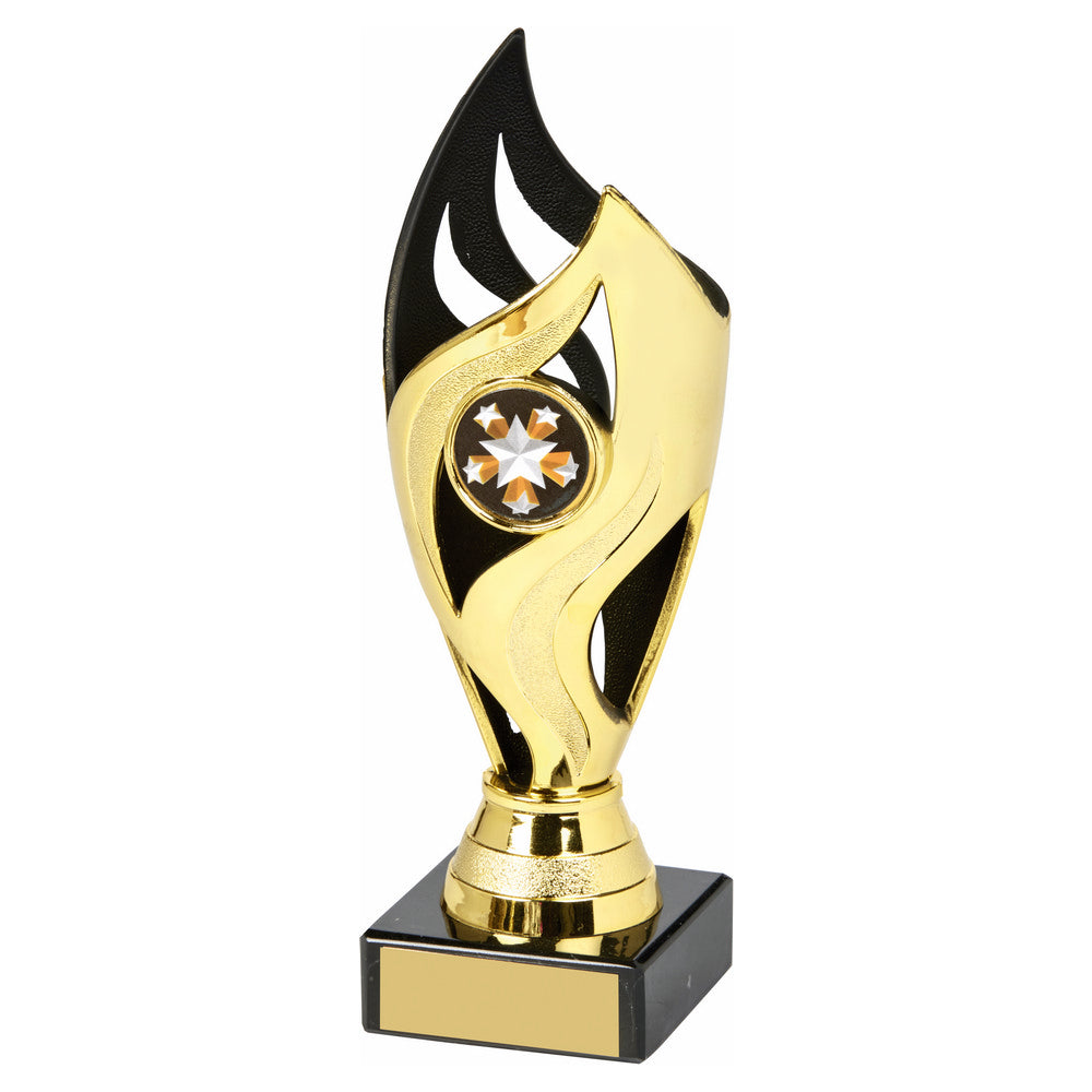 Gold Black Tulip Sculpture Award 175mm