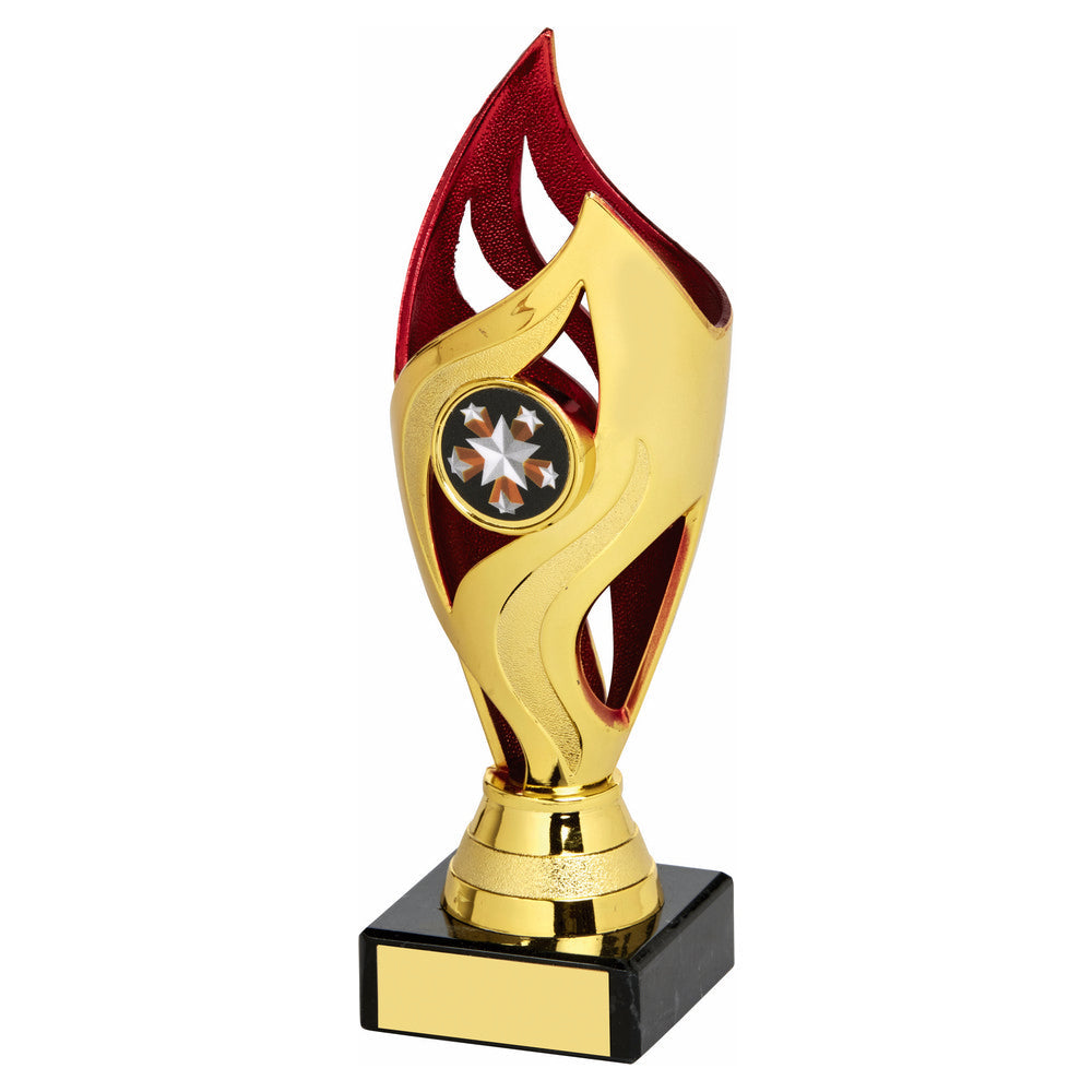 Gold Red Tulip Sculpture Award 210mm