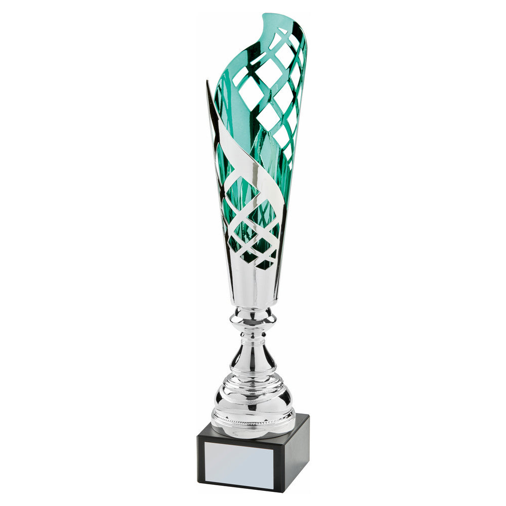 Silver Aqua Metal Sculpture Award 450mm