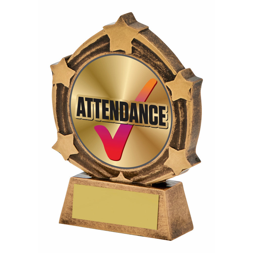 Resin "Attendance" Award 100mm
