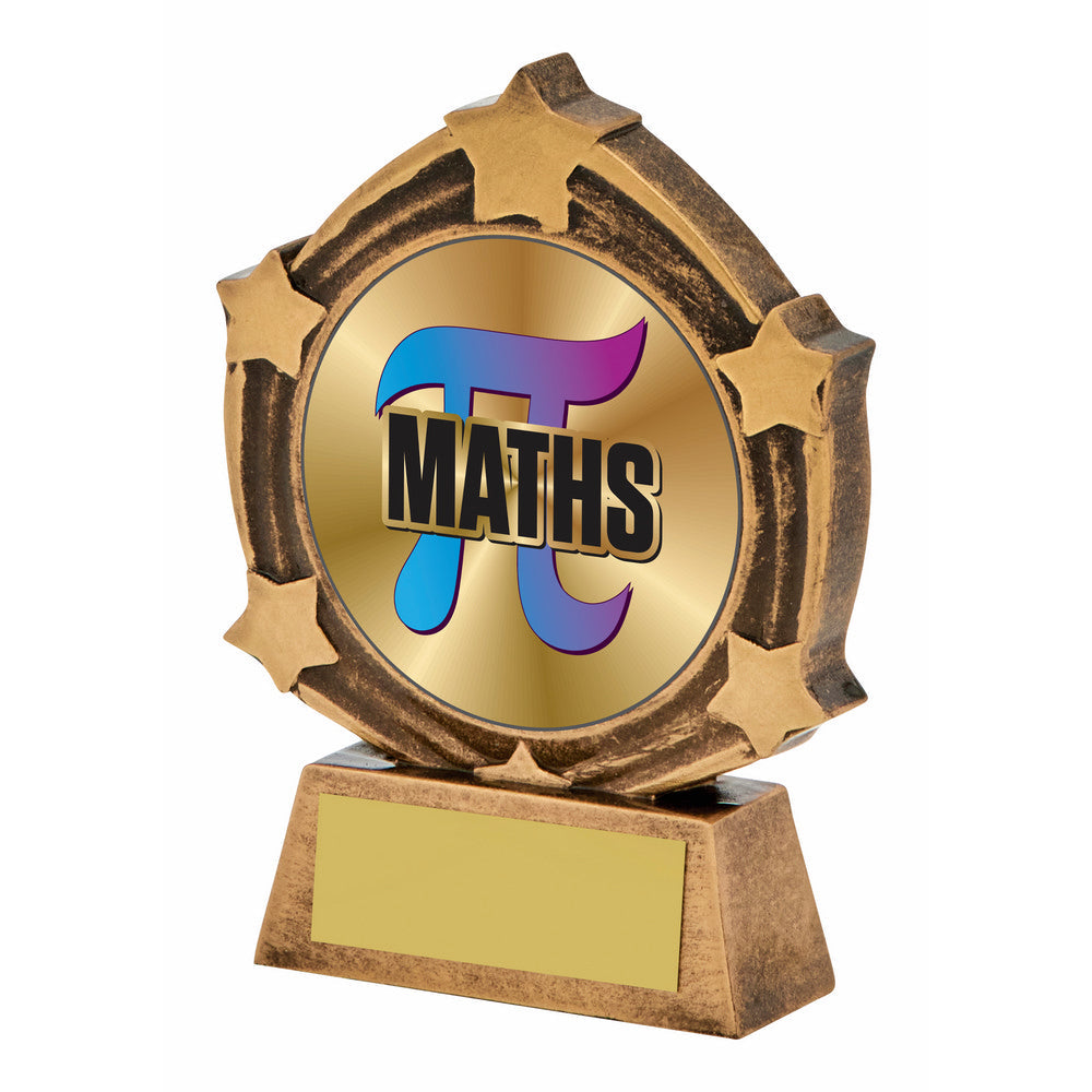Resin "Maths" Award 100mm