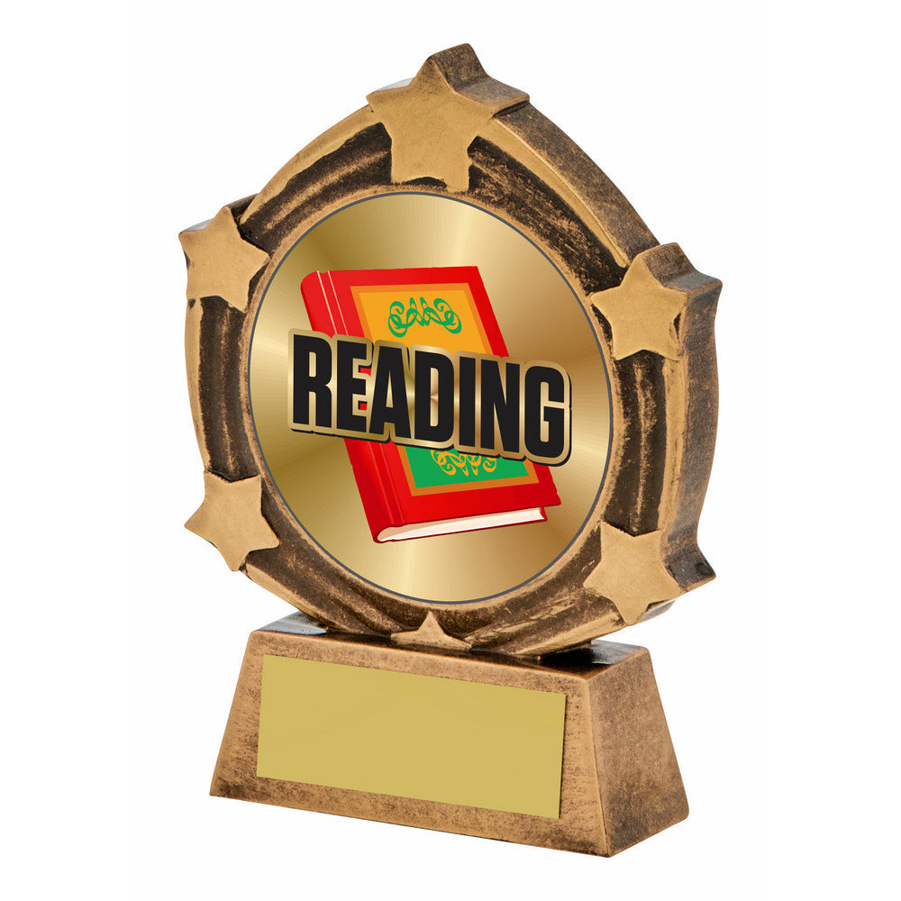 Resin "Reading" Award 100mm