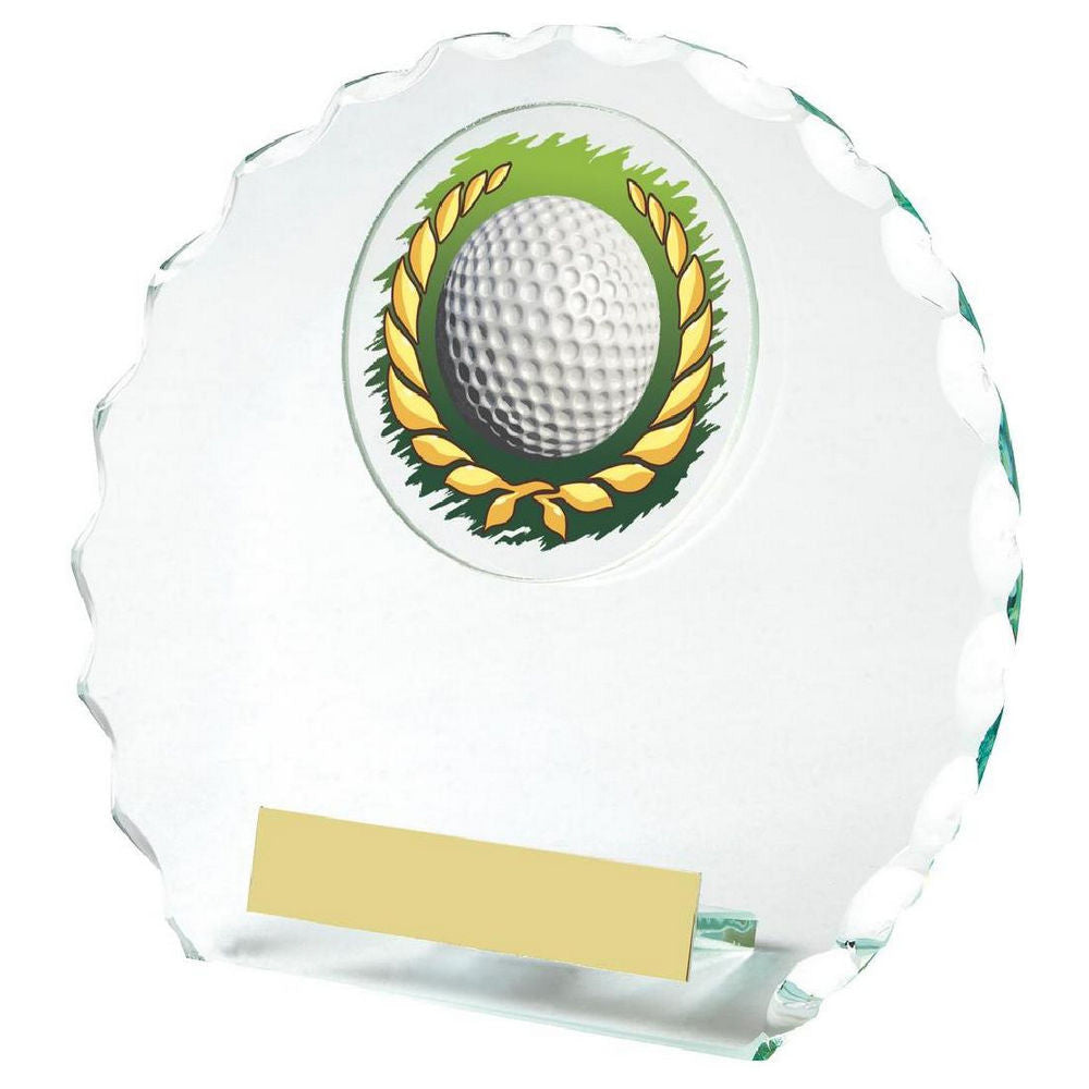 Jade Glass Golf Ball Award 140mm