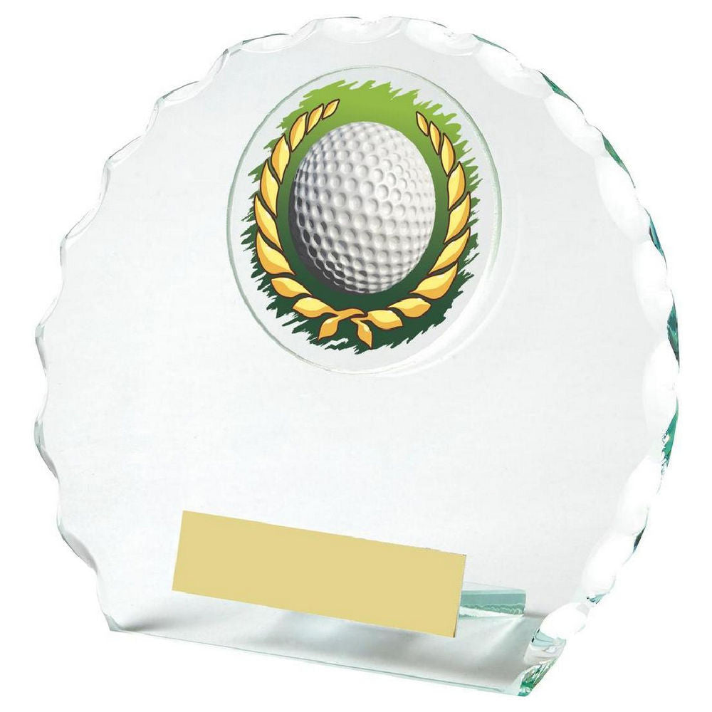 Jade Glass Golf Ball Award 120mm