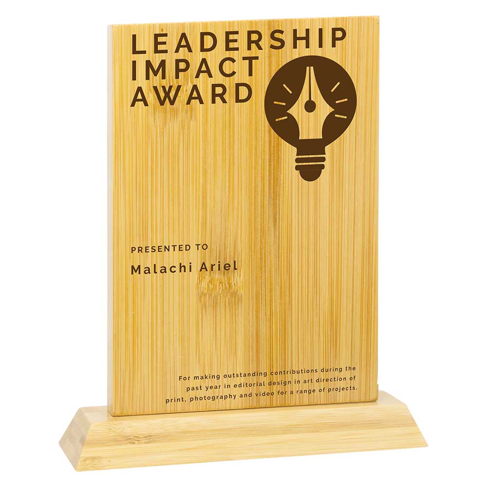 Kraken Bamboo Award 200mm (15mm Thick)