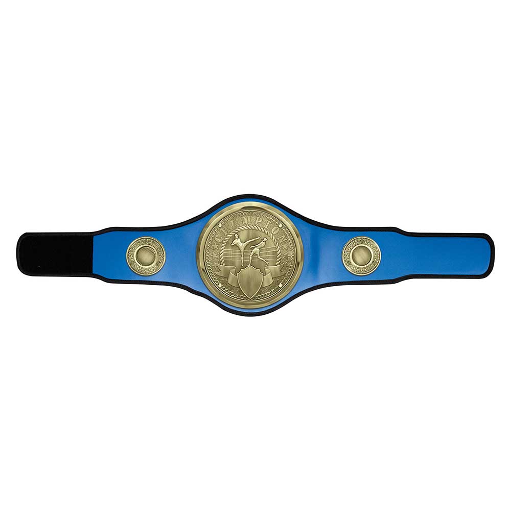 Champion Belt Kickboxing Award Blue 1240x315mm