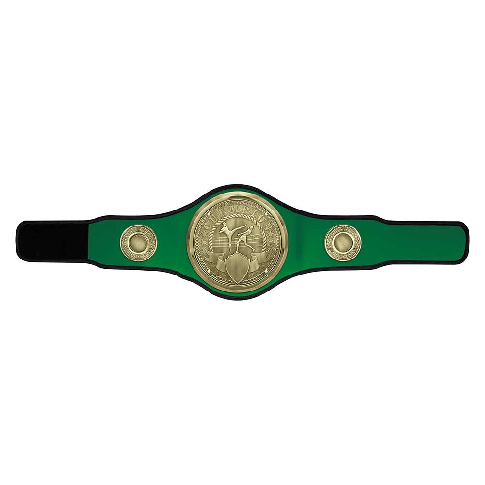 Champion Belt Kickboxing Award Green 1240x315mm