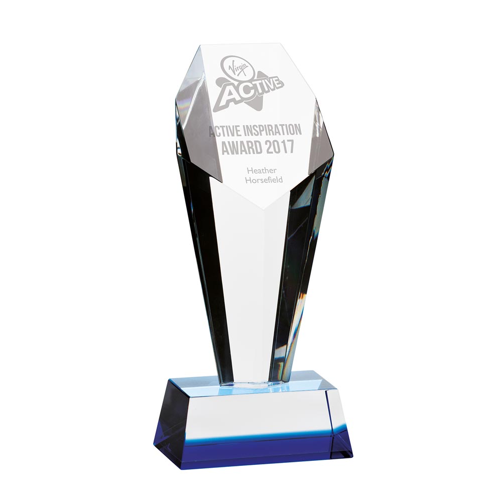 Prestige Optical Crystal Award 205mm (55mm Thick)