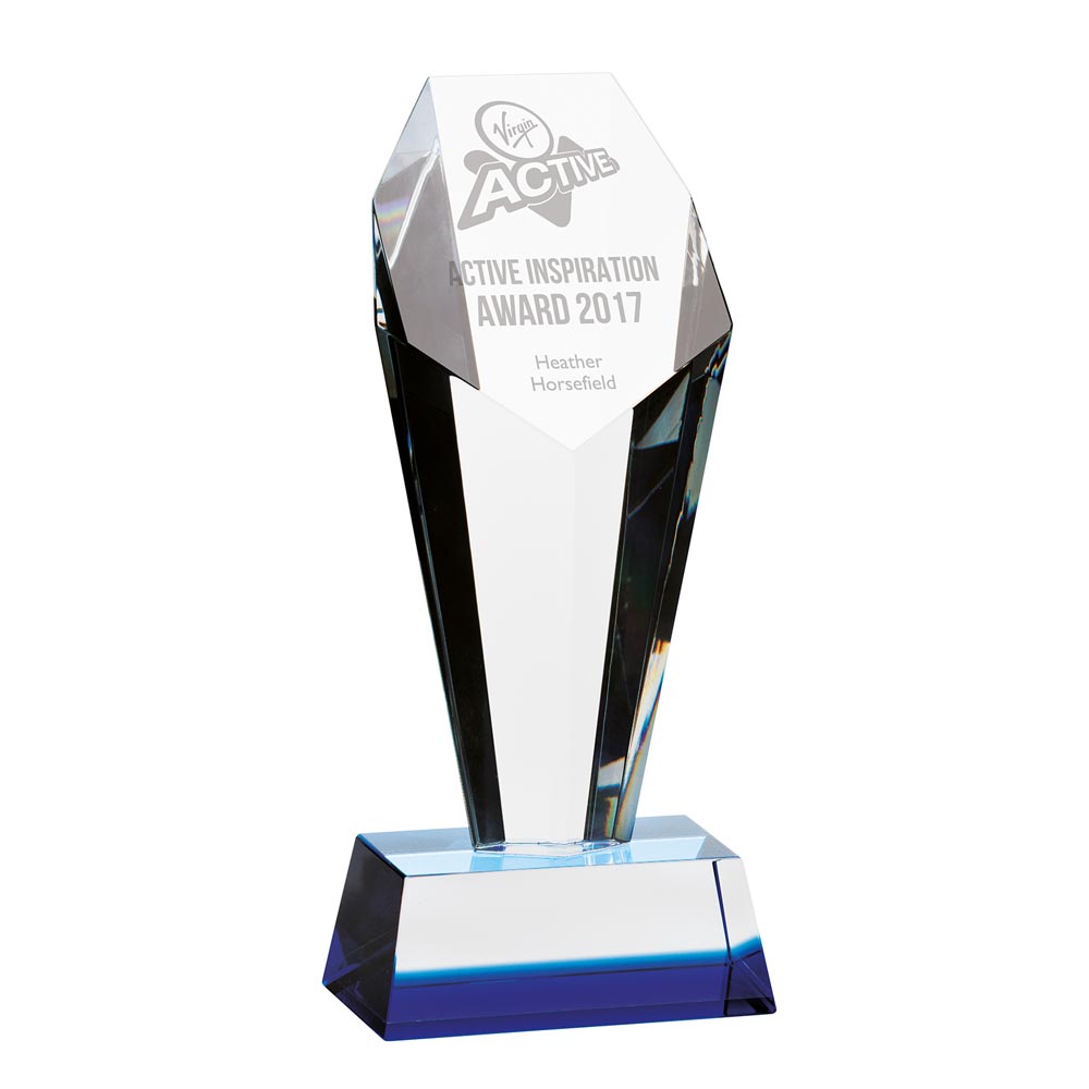Prestige Optical Crystal Award 215mm (60mm Thick)