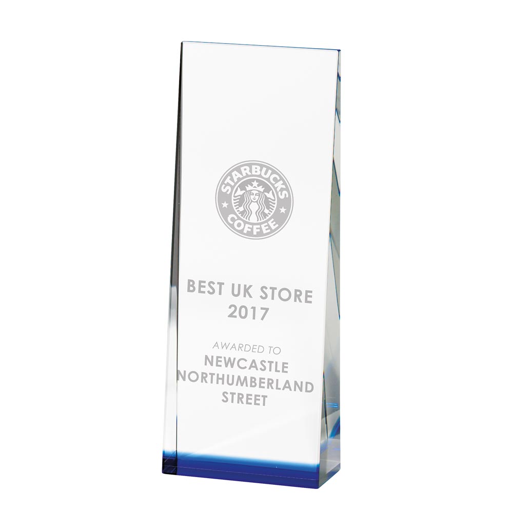 Legend Crystal Award 190mm (40mm Thick)