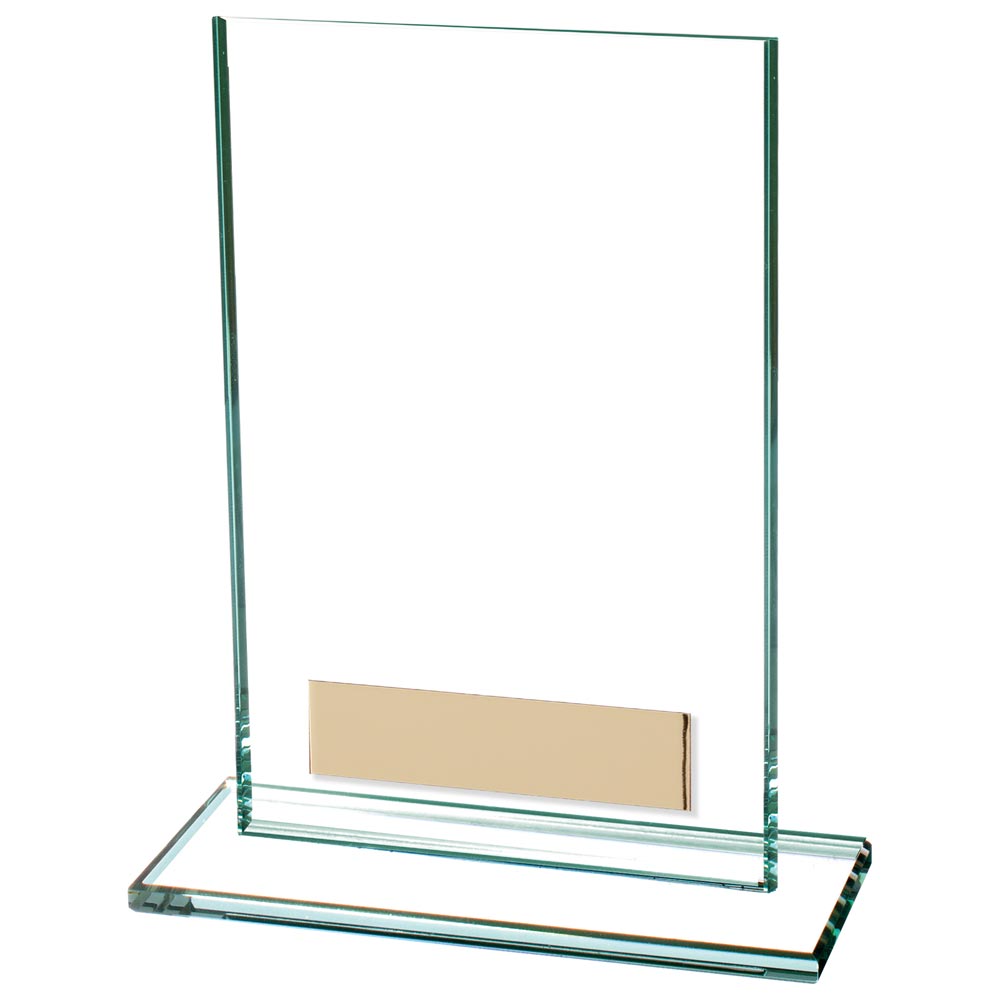 Warrior Jade Glass Award 125mm  (5mm Thick)