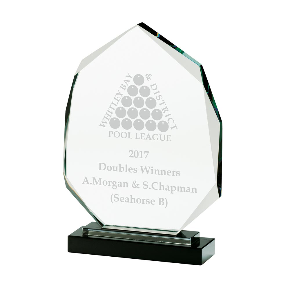 Clarity Optical Crystal Award 250mm  (20mm Thick)