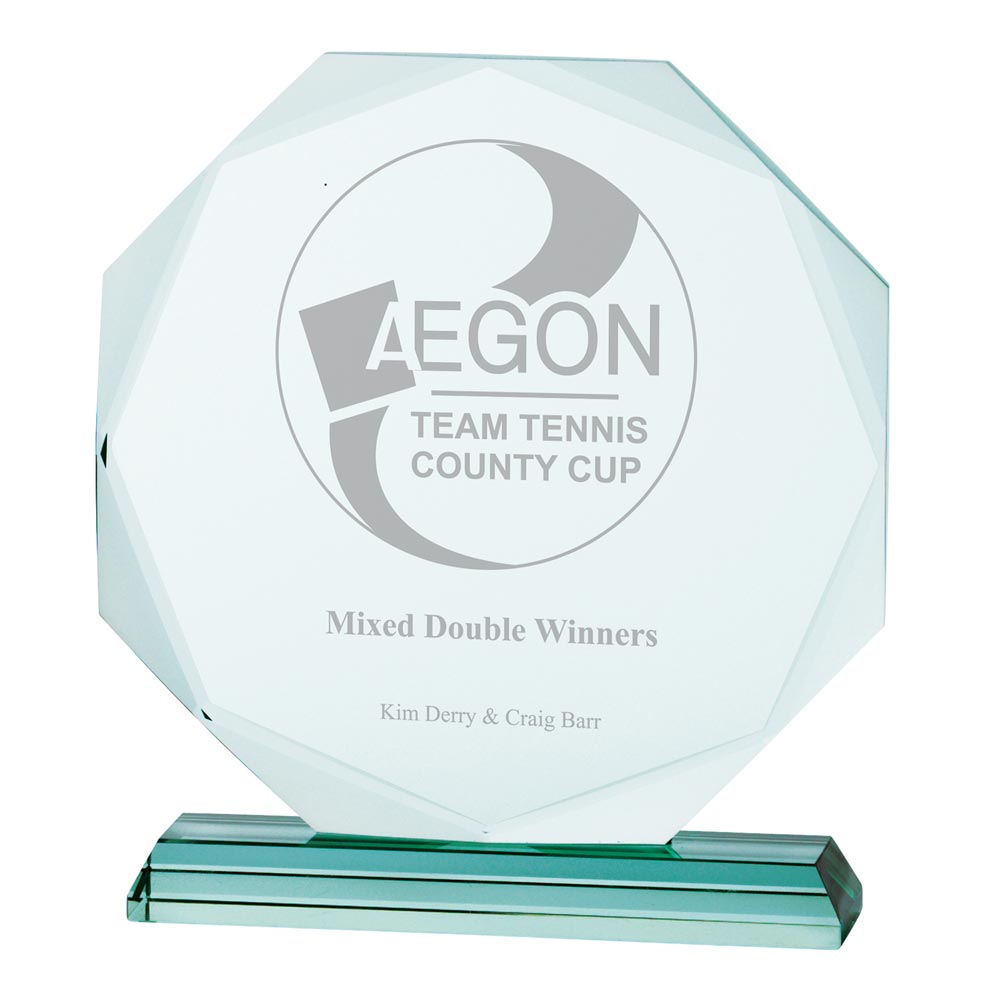 Aspire Jade Glass Award 225mm (19mm Thick)