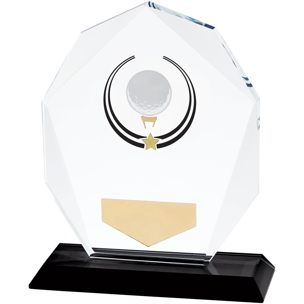 Glacier Golf Glass Award 120mm  (10mm Thick)