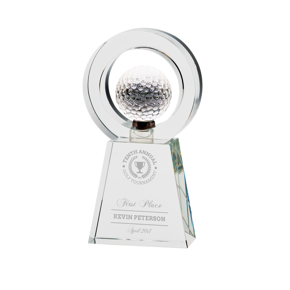 Navigator Golf Crystal Award 200mm (35mm Thick)
