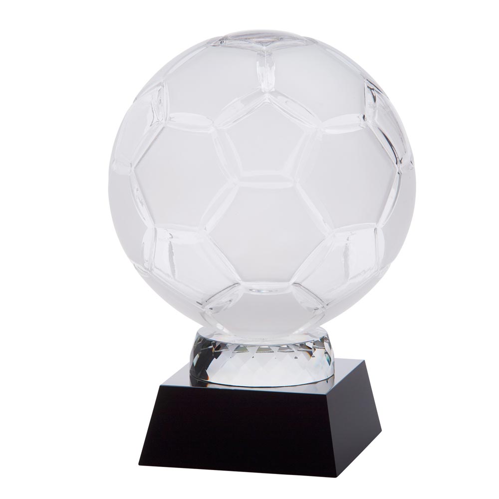 Empire 3D Football Crystal Award 270mm (200mm Thick)