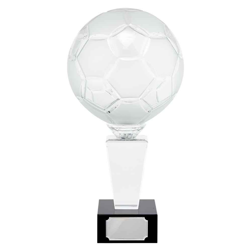 Ultimate Football Crystal Award 390mm (200mm Thick)