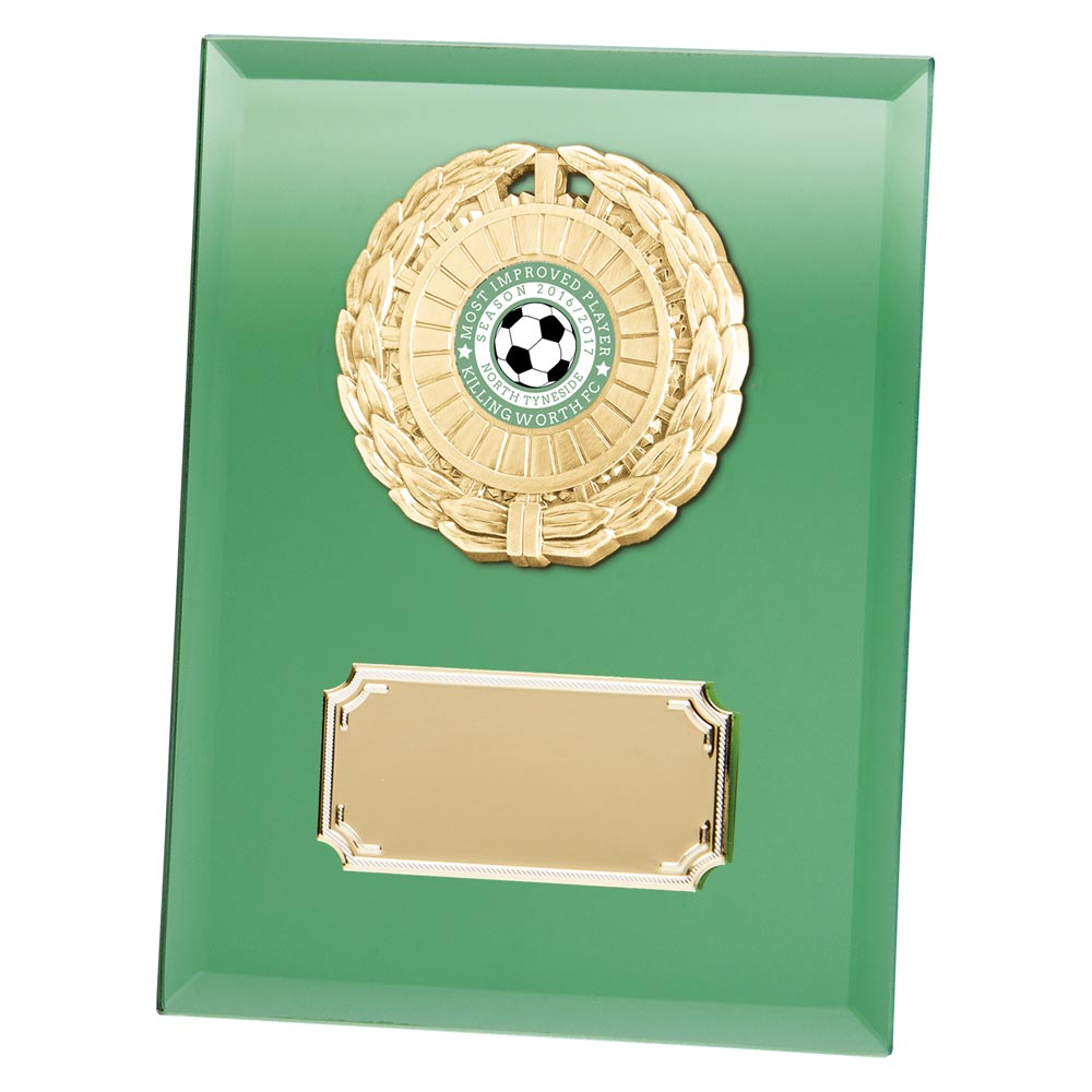 Mirage Multisport Mirror Plaque Green 180mm
